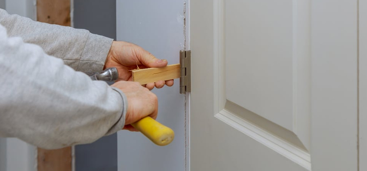 fiberglass entry door repair in Larkspur